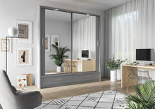 Load image into Gallery viewer, Valencia 2 Sliding Door Wardrobe 200cm
