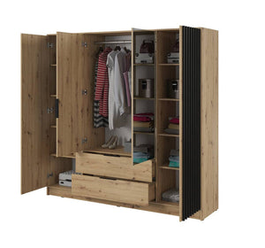 Piran II Hinged Door Wardrobe 206cm