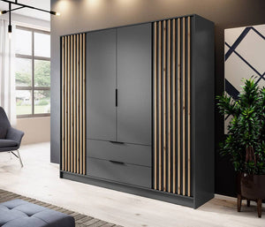 Piran II Hinged Door Wardrobe 206cm