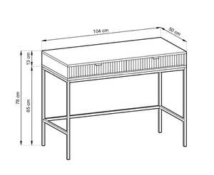 Monique Desk 104cm