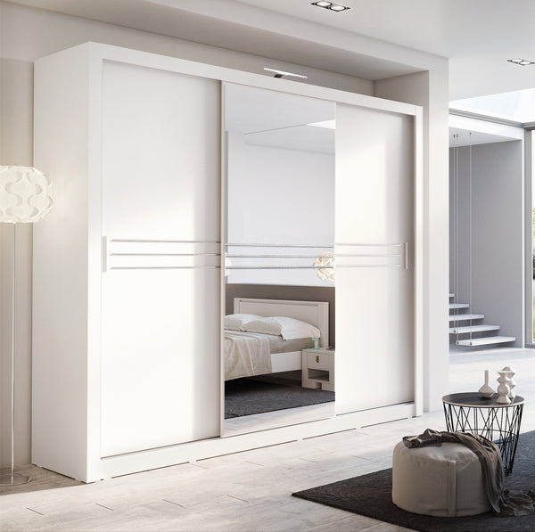 Salvo Sliding Door Wardrobe 250cm